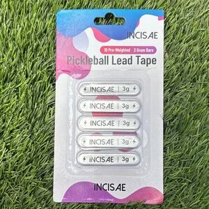 INCISAE Pickleball Lead Tape - White and Pink